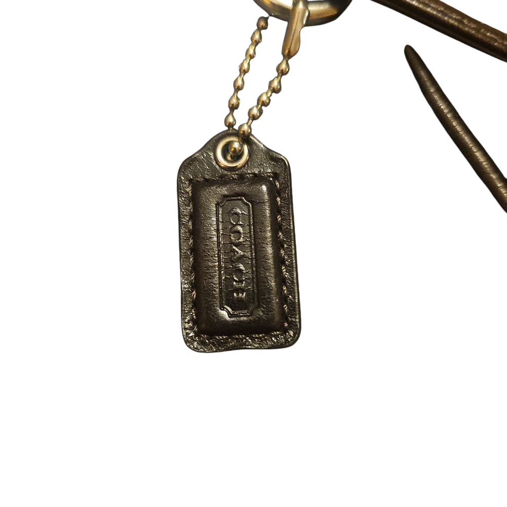 Coach Brown Signature Wristlet - Picture 5 of 5